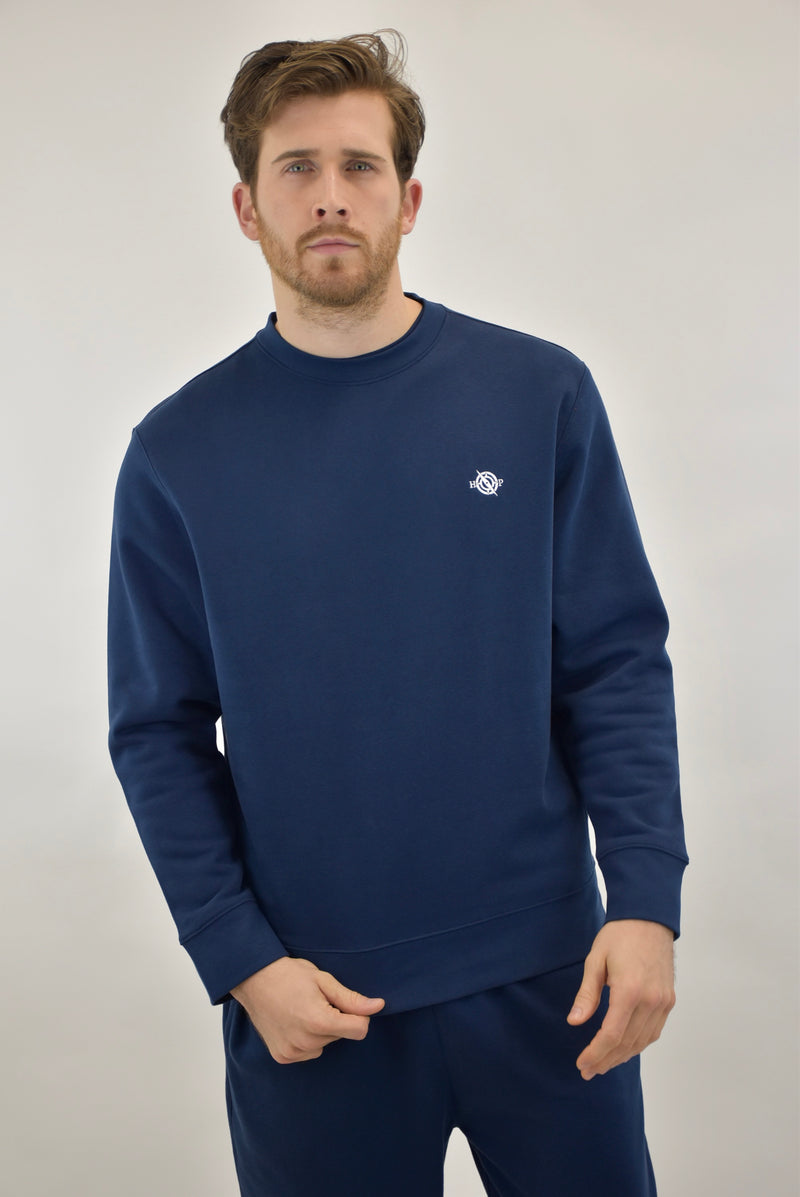 Humble Pioneer - Navy Fleece Sweatshirt