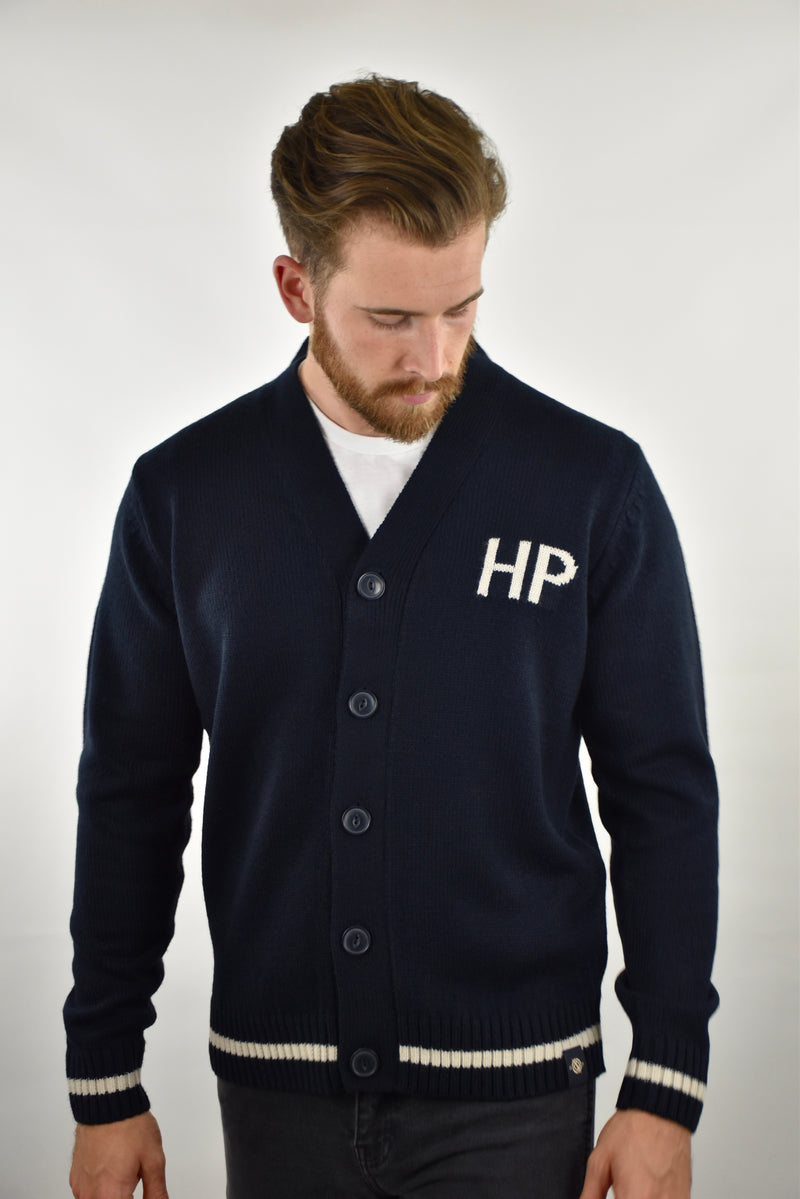 Humble Pioneer - Men's Navy Varsity Cardigan